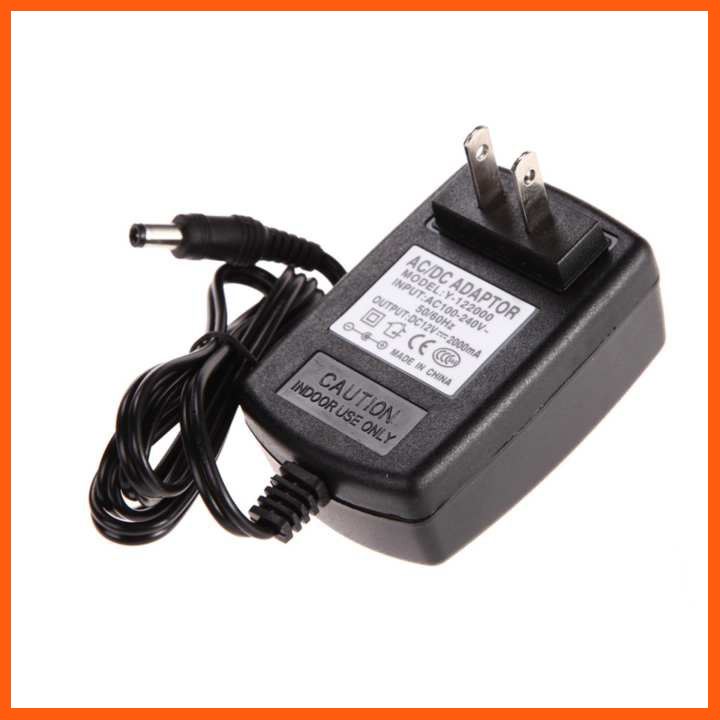 Best Quality DC อะแดปเตอร์ Adapter 12V 2A 2000mA (DC 5.5 x 2.5MM) อุปกรณ์เสริมรถยนต์ car accessories อุปกรณ์สายชาร์จรถยนต์ car charger อุปกรณ์เชื่อมต่อ Connecting device USB cable HDMI cable