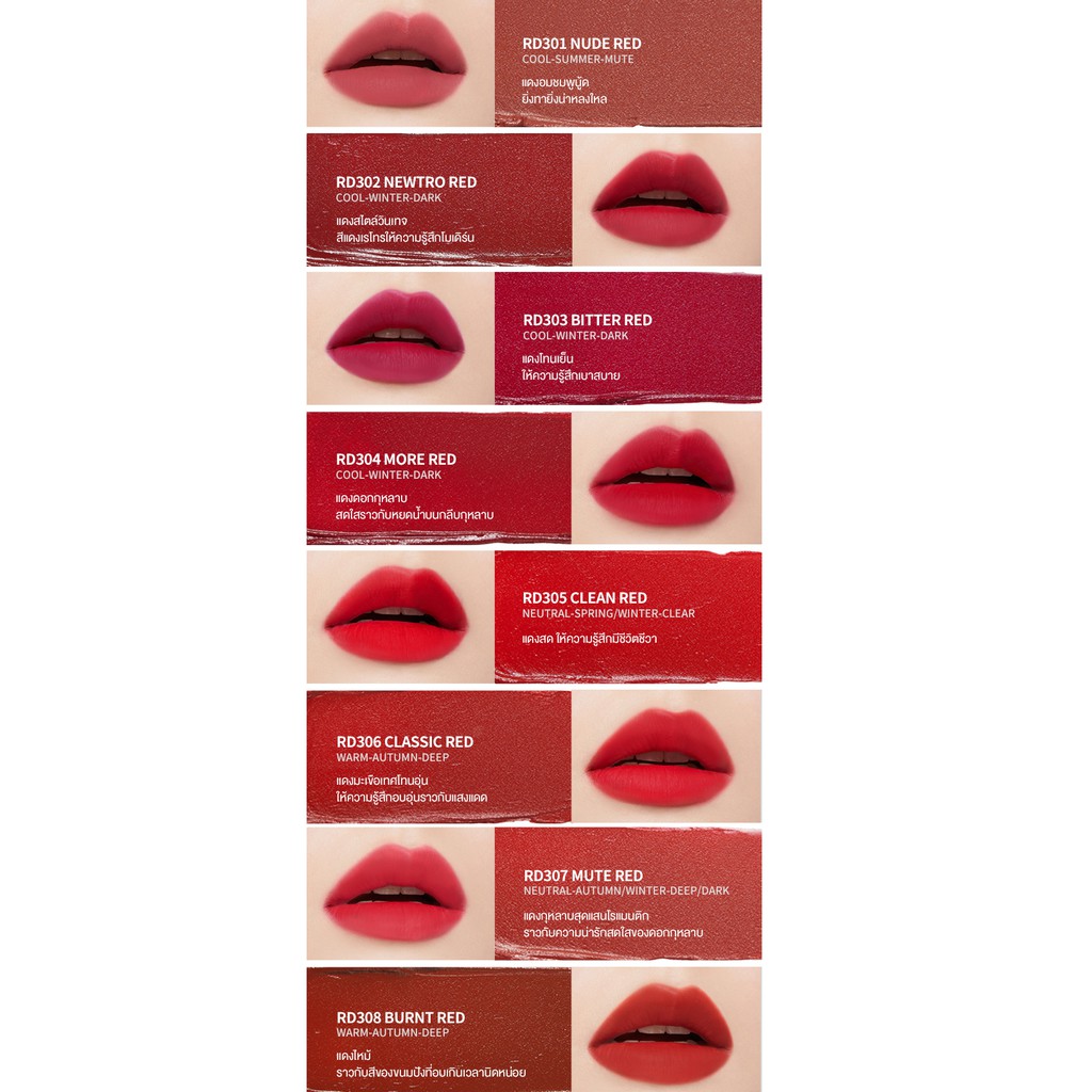 (Best Seller) ETUDE HOUSE Powder Rouge Tint RD308 Burnt Red