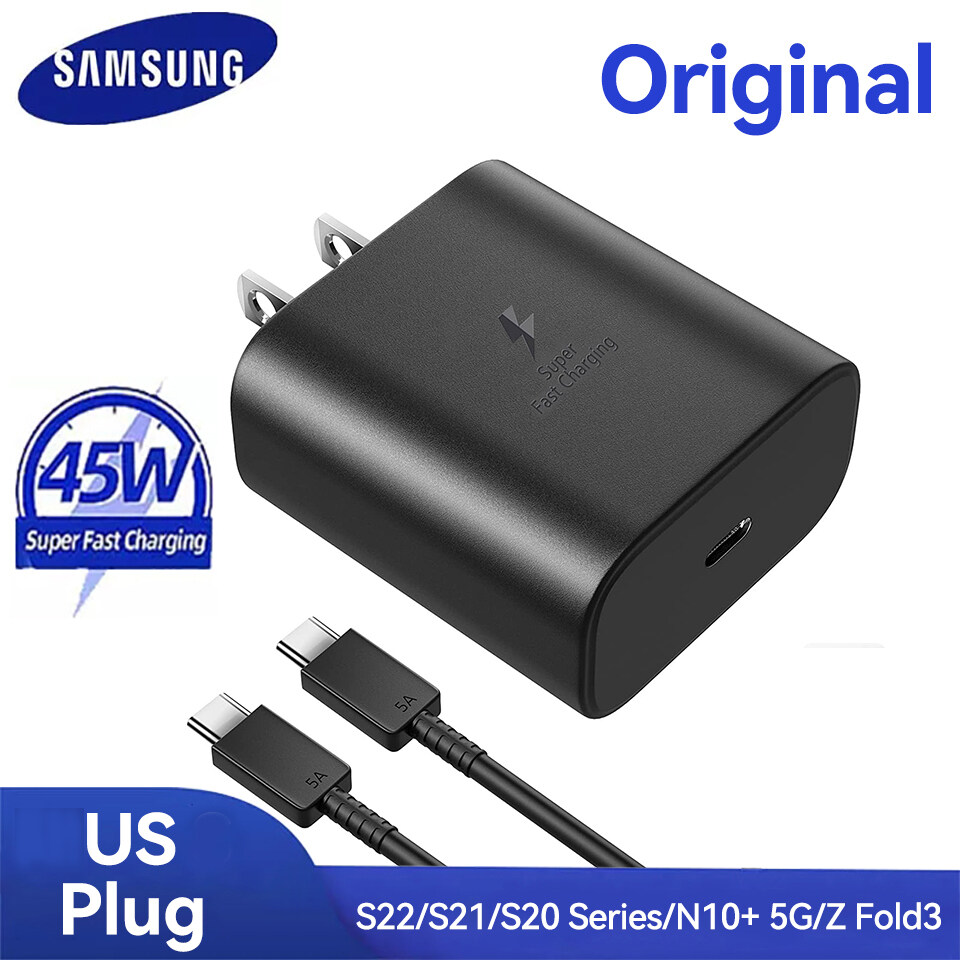 สายชาร์จ Samsung S20 S22 Ultra ของแท้ หัวชาร์จเร็ว PD Super Fast