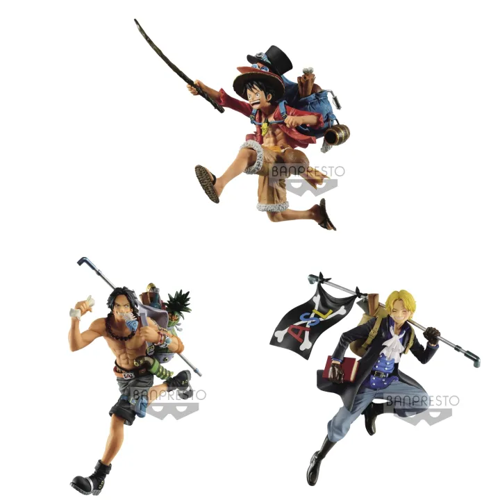luffy three brothers figure