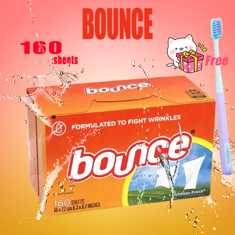 Bounce dryer sheets 160 counts fresh linen dryer sheet | Lazada.co.th