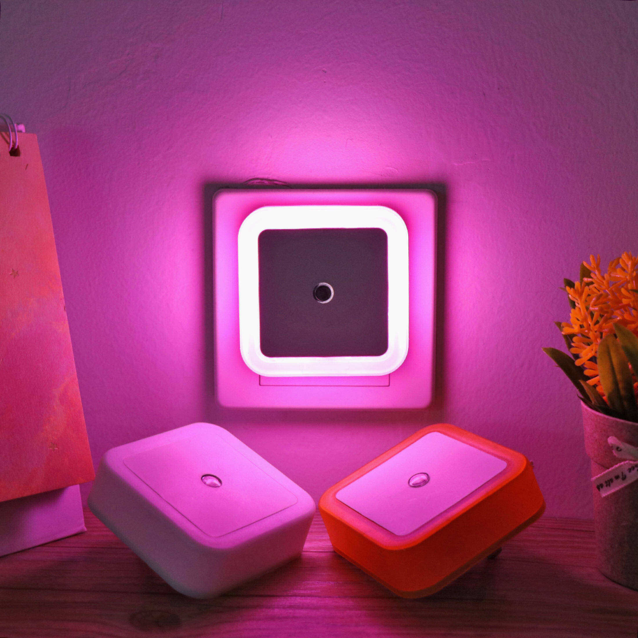 【COD】LED Night Light Sensor Lighting Mini Night light Lamp For Children Kids Living Room Bedroom