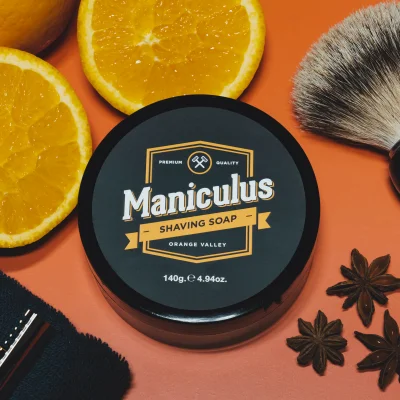 Shaving Soap Maniculus Orange Valley 140g.
