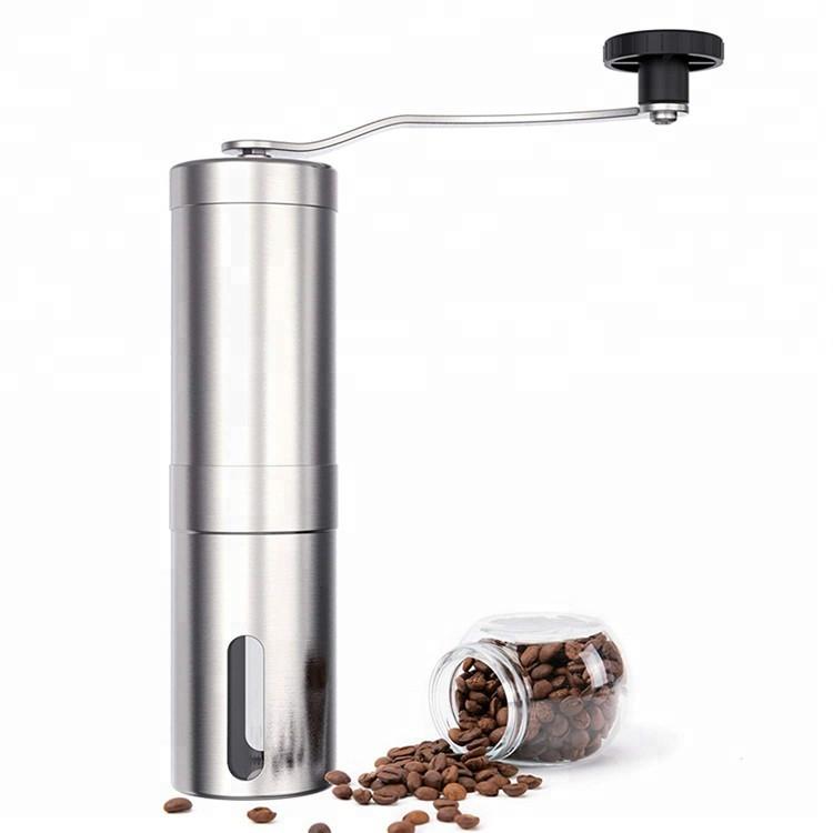 เครื่องบดกาแฟมือสแตนเลส อุปกรณ์บดแตนเลส สำหรับเมล็ดบดกาแฟส Stainless steel hand coffee grinde Thejoyfulเครื่องชงกาแฟ เครื่องชงน้ำ เครื่องทำกาแฟ ที่ชงกาแฟ เครื่องทำกาแฟอัตโนมัติ เครื่องทำกาแฟแบบพกพา เยือกชกกาแฟ ของแท้