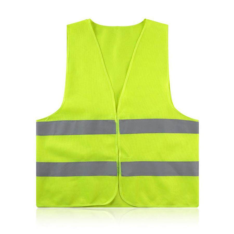 UAB Reflective Safety Vest เสื้อกั๊กสะท้อนแสง มีแถบ 2 แถบ ชุดปั่นจักรยาน เสื้อจราจร เสื้อกั๊กจราจร เสื้อกั๊กทำงาน เสื้อกั๊กตะข่ายสะท้อนแสงเพื่อความปลอดภัย เสื้อคลุมทำงาน
