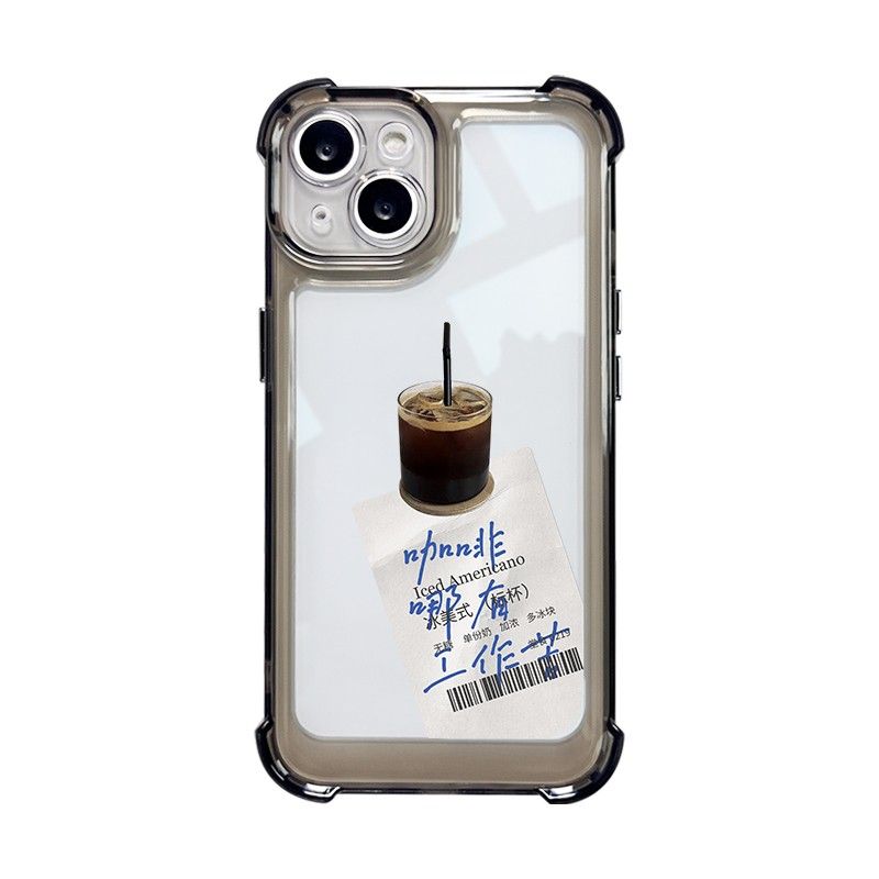 Ốp Điện Thoại TPU Mềm Trong Suốt Chống Sốc Nút Độc Đáo Cho IPhone 11 14 13 12 Pro Max XS Max X XR 7 8 6 6S Plus Sự Bảo Vệ