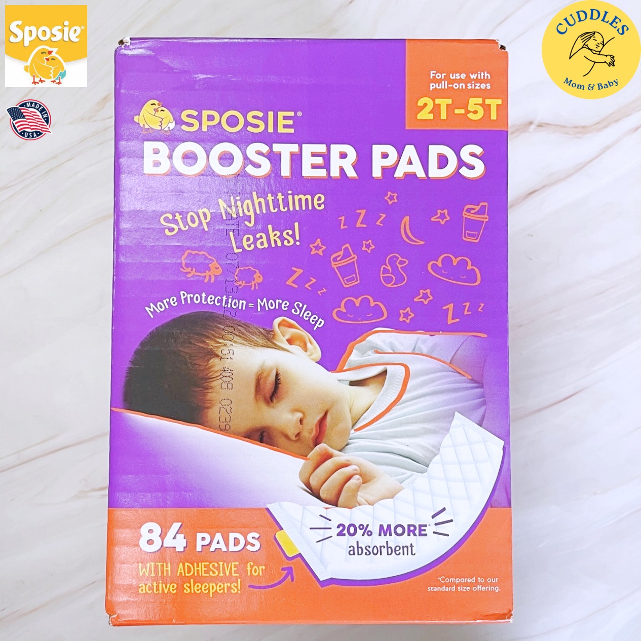 Super Sposie Booster Pads - Maximum protection against leaks