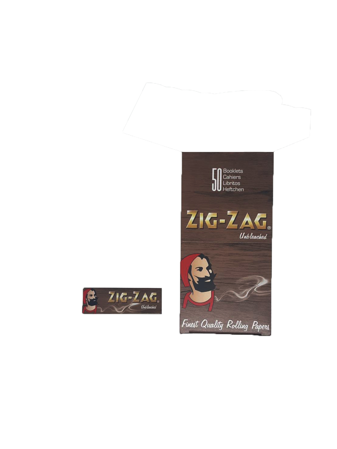 กระดาษมวน Zig Zag Unbleached (ไซส์เล็ก) 1 กล่อง