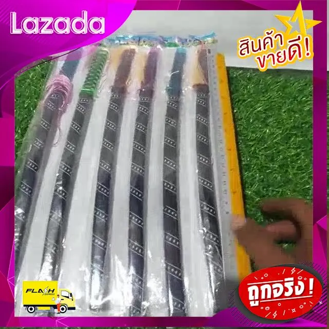 .. New Special Price!! .. Kaetoyของเล่นเด็ก ดาบ นินจา พลาสติก กระบี่พิฆาต กระบี่จะมีพู่ เรืองแสง ขนาดใหญ่ 32cm .. ของเล่นเสริมทักษะ เกมฝึกสมอง ..