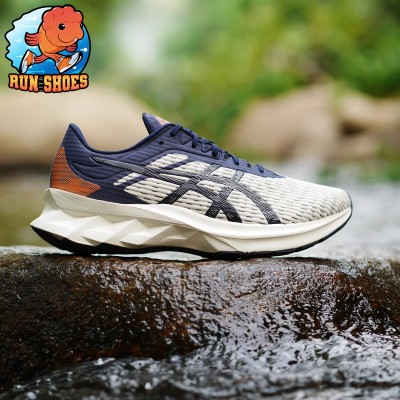 รองเท้าวิ่ง Asics - Novablast SPS 1201A065-100 - color cream/midnight ขายแต่ของแท้เท่านั้น
