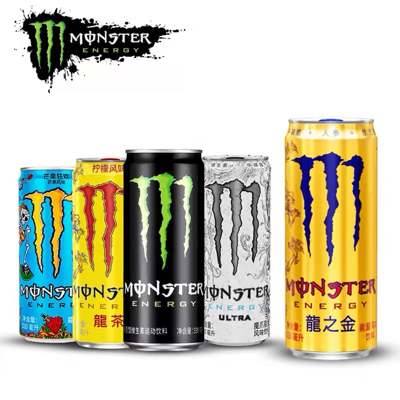 【พร้อมส่ง】เครื่องดื่มชูกำลัง Monster energy 魔爪能量饮料