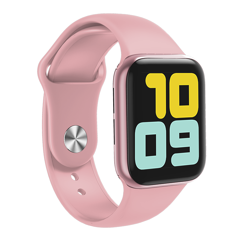 Super seller99นาฬิกา B08 Smart Watch ระบบสัมผัสหน้าจอได้ ไร้สายสมาร์ทวอท์ช สำหรับ iOS/Android (2 สาย)B08pro smartwatch สี สีชมพู สี สีชมพูการเชื่อมต่อนาฬิกา บลูทูธขนาดหน้าปัด (มม) 38
