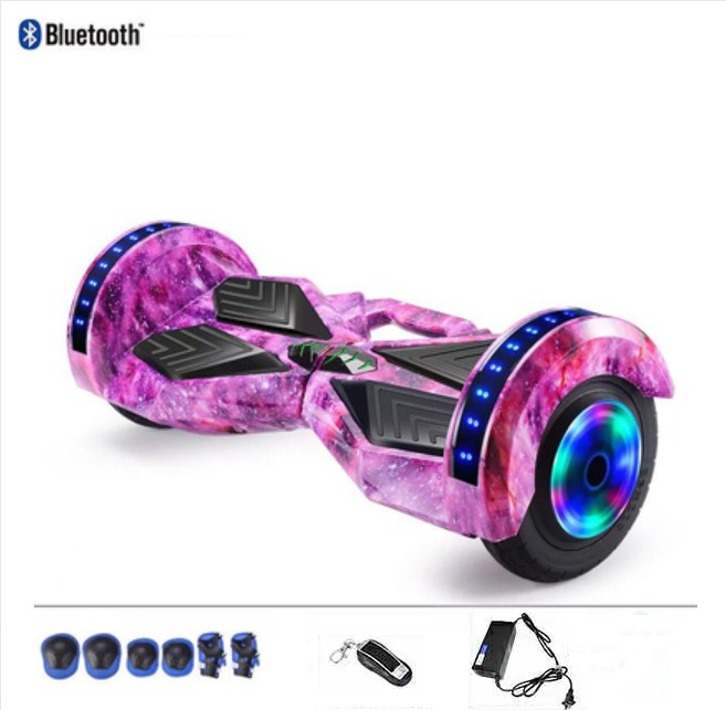 Mini Segway 8 inch Hoverboard Smart Balance Wheel Electric Scooter Samsung battery 4400mAh with Bluetooth & Speaker LED Light And remote control