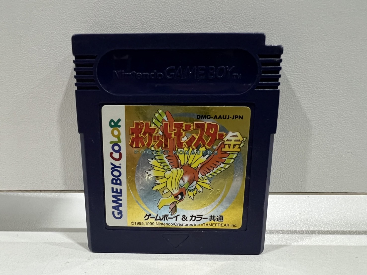 GAME แผ่นเกมส์ (F13C28) Nintendo GAME BOY Pokemon Gold Version Color ...