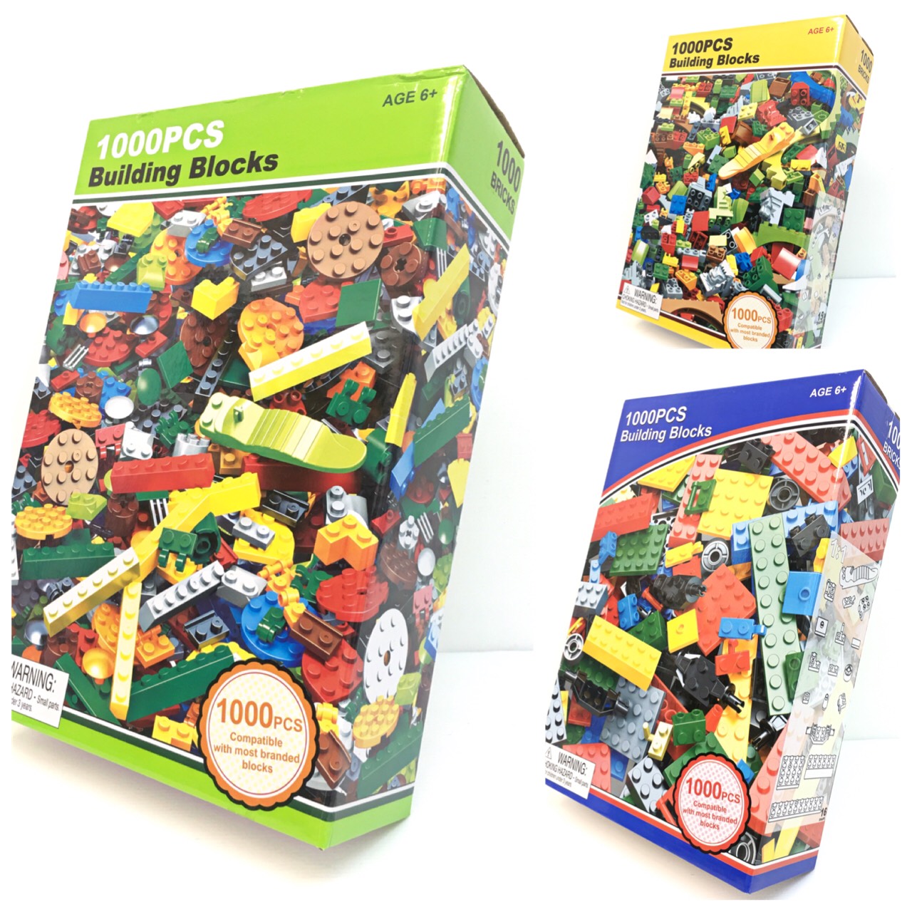 #ชำระเงินปลายทางได้จ้า# building blocks 1000 pcs ตัวต่อ 1000ชิ้น