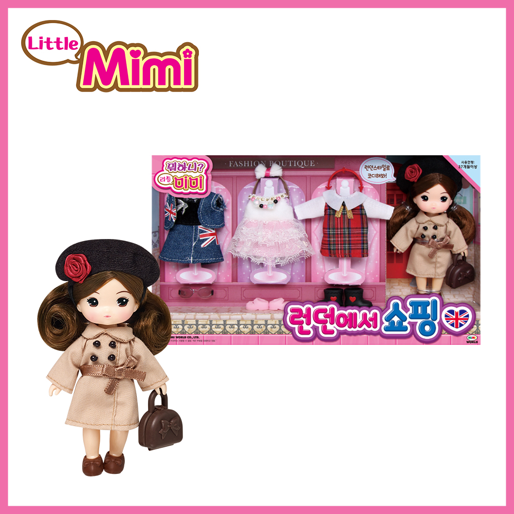 Little Mimi เซ็ทตุ๊กตา ชุด แต่งตัวตุ๊กตา รุ่น Shopping in London