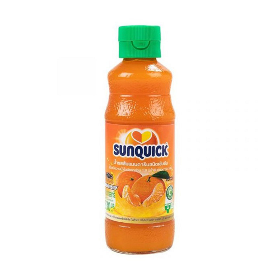 ซันควิก น้ำส้มแมนดารินมิกซ์ชนิดเข้มข้น 330มล. จำนวน 1 ขวด SUNQUICK