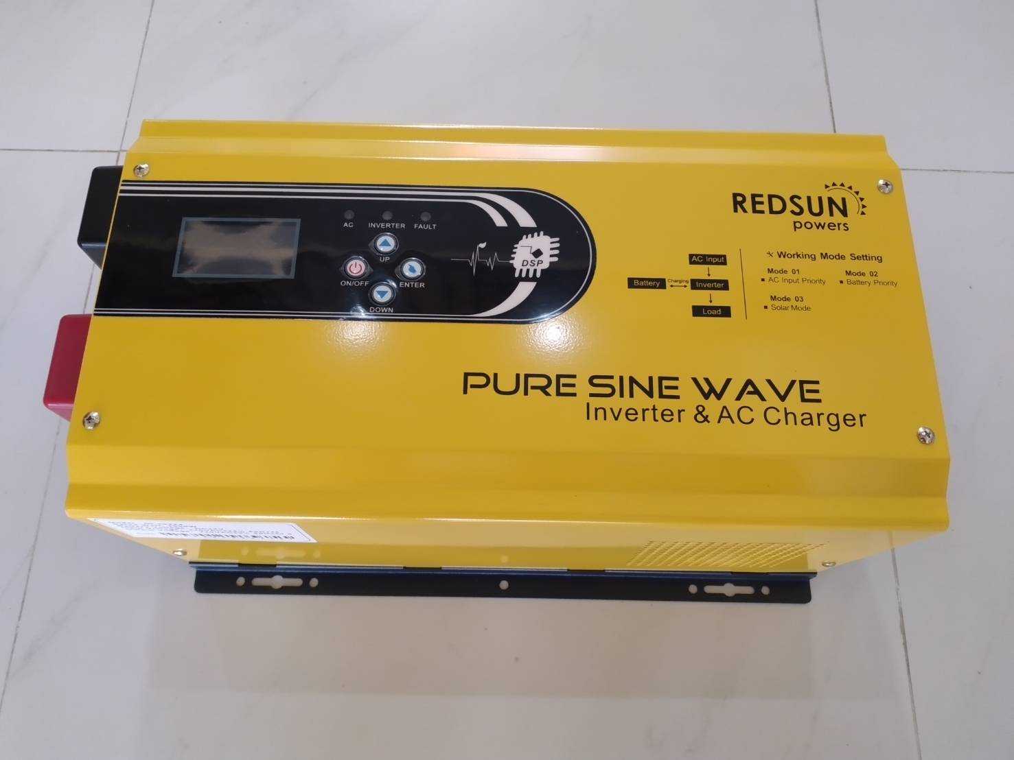 Redsunpowers 3000W 24V หม้อแปลงเทอรอยด์อินเวอร์เตอร์ Pure Sine Wave Solar Power Inverter 3.0Kw Inverter