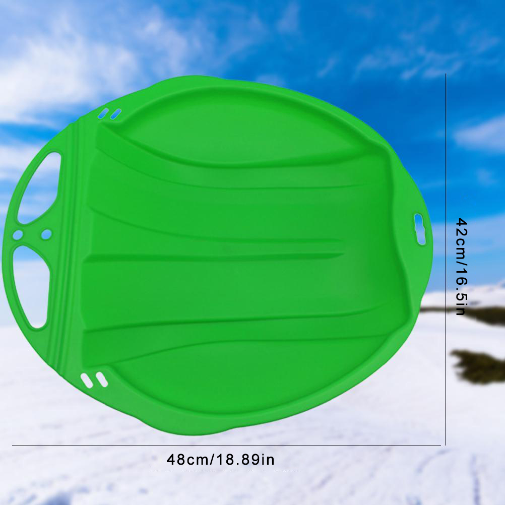 [COD] READY STOCK สไลด์จานสีสุ่ม PlasticBeetle Shaped Snow Plate Sledge ...