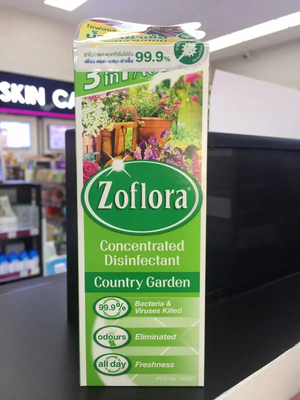 ภาพสินค้า(ซื้อ 2 ชิ้นแถม กระบอกฉีด 1 ชิ้น คละสูตรได้)Zoflora Concentrated Disinfectant Co Garden โซฟลอรา คันทรี การ์เด้น น้ำยาฆ่าเชื้ออเนกประสงค์ จากร้าน wimonbeauty บน Lazada ภาพที่ 7