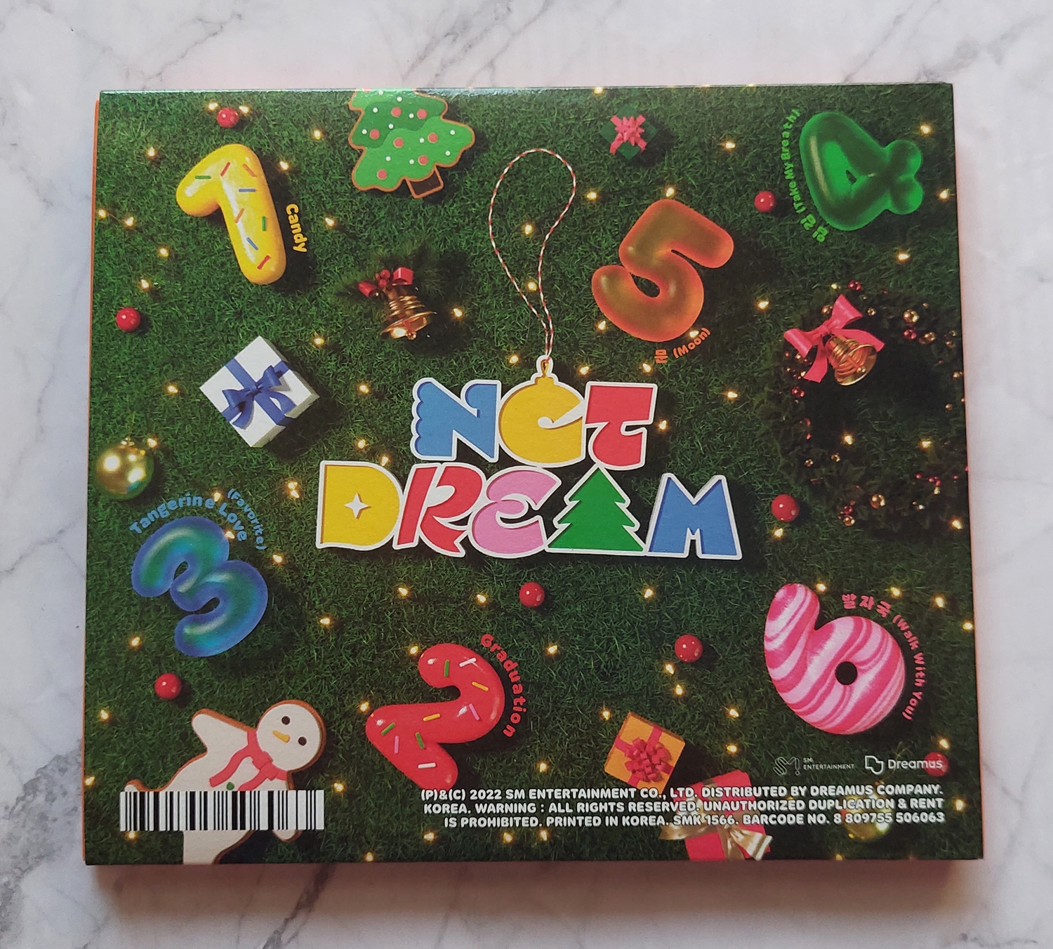 อัลบั้ม NCT DREAM Candy Album เวอร์ Digipack ปก แฮชาน แกะแล้ว ไม่มี