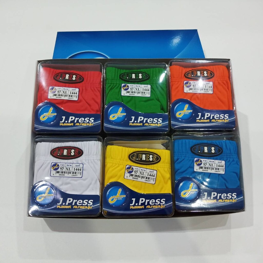 ถูกสุด J.press กางเกงในชาย เจเพรส ขอบยางหุ้ม คละแบบ คละสี ( MXXL