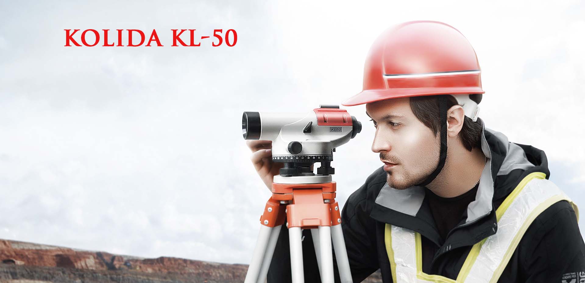 กล้องระดับอัตโนมัติ กำลังขยาย 32 เท่า ยี่ห้อ KOLIDA รุ่น KL-50 (ครบชุด)