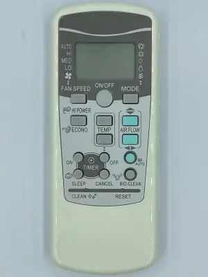 รีโมทใช้กับแอร์ Mitsubishi รุ่น RKX502A001/RKX502A007/RKX502A001H (มีปุ่ม 3D)