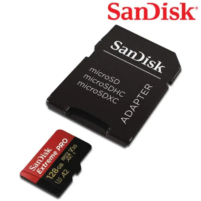 ภาพสินค้าSanDisk Extreme Pro Micro SD Card SDHC 32GB SDXC 64GB 128GB 256GB 512 GB 1TB Speed R/W 200/140MB/s (SDSQXCD) เมมโมรี่ การ์ด Gopro8 Gopro9 Drone จากร้าน SJCAMOfficialStore บน Lazada ภาพที่ 5