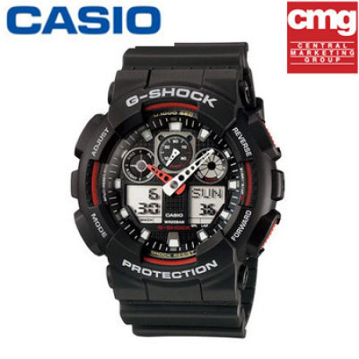 นาฬิกาสปอร์ตผู้ชาย CASIO Casio นาฬิกา G-SHOCK รุ่น GA-100-1A4 นาฬิกาสปอร์ตผู้ชาย CASIO Casio นาฬิกา G-SHOCK รุ่น GA-100-1A4