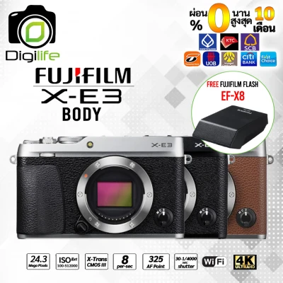 Fuji Camera X-E3 Body - รับประกันร้าน Digilife Thailand 1ปี