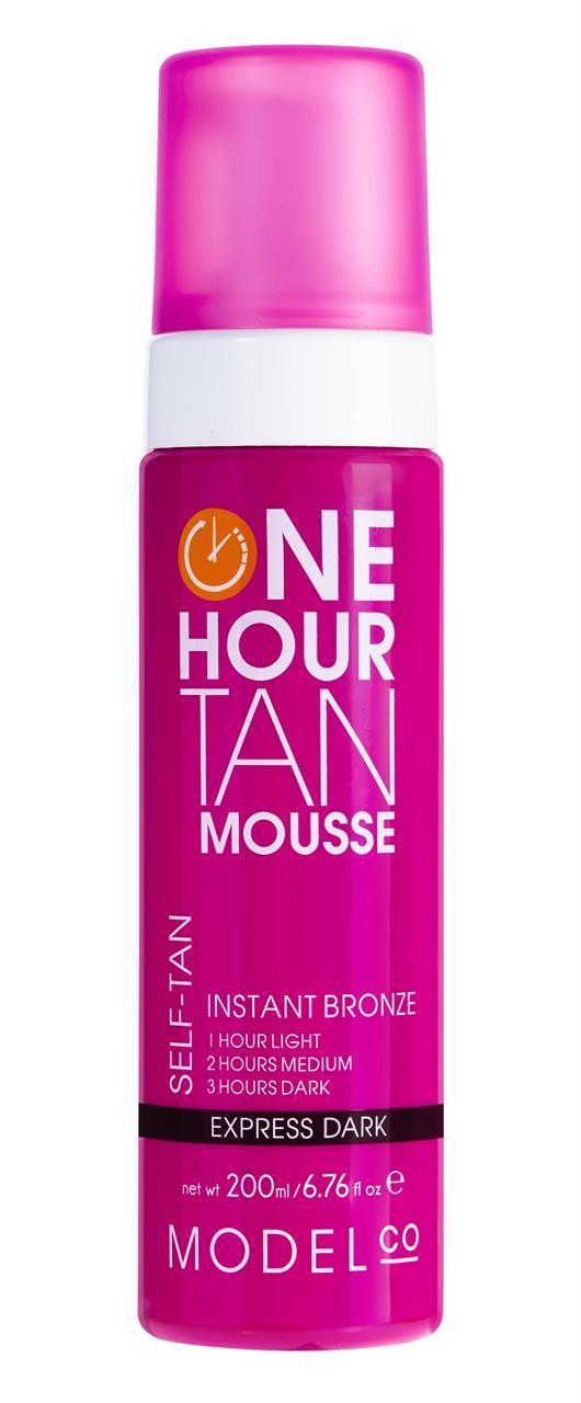 มูสเปลี่ยนสีผิวให้เป็นสีแทน ModelCo One Hour Tan Mousse Express Dark 200 ml