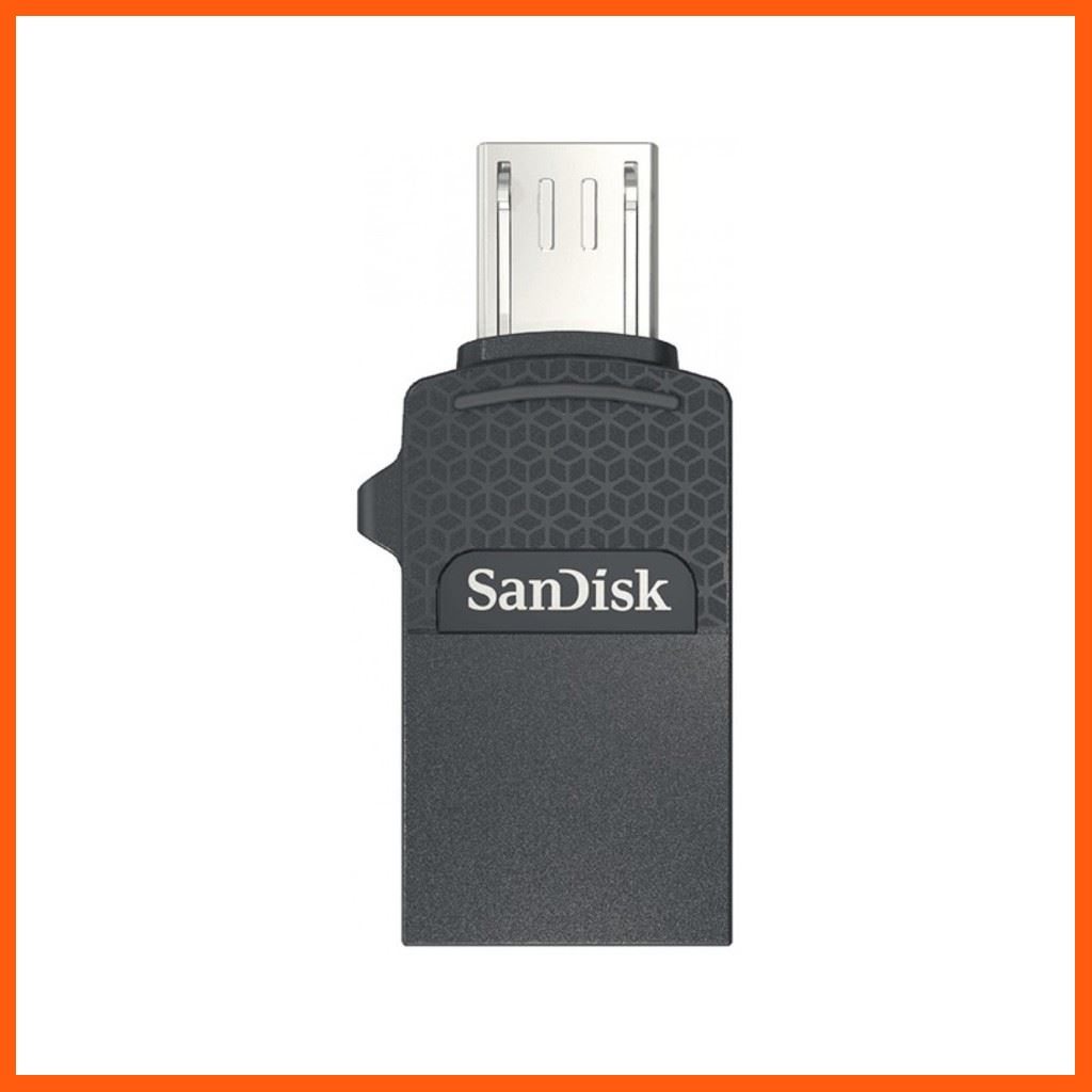 ✨✨#BEST SELLER🎉🎉 SanDisk Dual Drive 16GB (SDDD1_016G_G35) แฟลชไดร์ฟ สำหรับ สมาร์ทโฟน และ แท็บเล็ต Android micro usb อุปกรณ์จัดเก็บข้อมูล (STORAGE & MEMORY CARD ) STORAGE MEMORY CARD อุปกรณ์จัดเก็บข้อมูล Memory Card เม็มโมรี่การ์ด Compact Flash