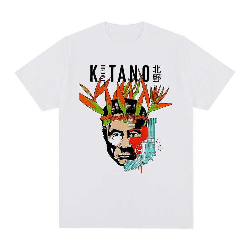 Men's Large T-shirt
 Kitano Takeshi Movie T-Shirt Cotton Men T Shirt New Tee Tshirt Tops Unisex