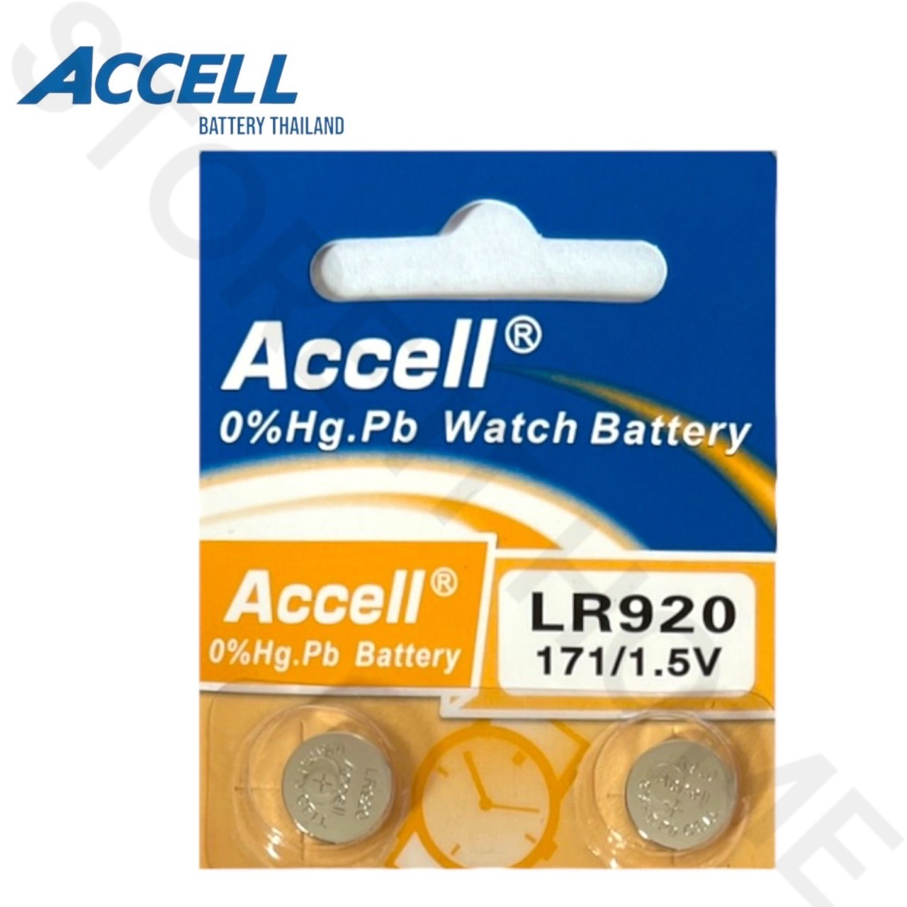 (พร้อมส่ง) ถ่านกระดุมราคาถูก Accell LR754 AG5 (4แพ็ค) ของแท้ลอตผลิตใหม่ ...