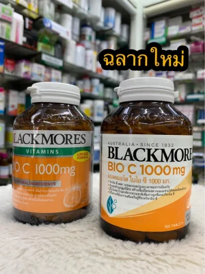 ** ฉลากใหม่** Blackmores Vitamins Bio C 1000mg ขนาด 150 เม็ด