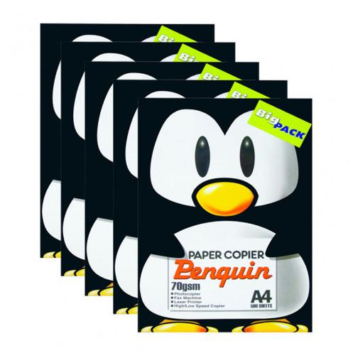 BASA กระดาษถ่ายเอกสาร เพนกวิน (Penguin) A4 (A4/Pack 5)