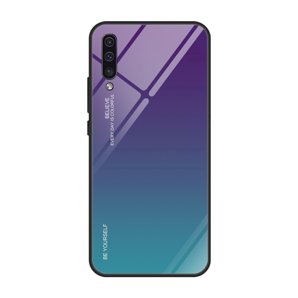 Samsung A50 Case Gradient Tempered Glass Case Samsung Galaxy A50 