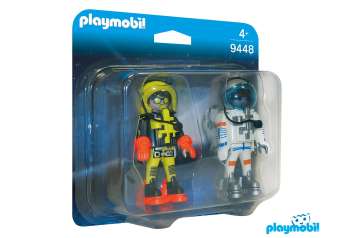 Playmobil 9448 Duo Packs Astronauts Figure เพลย์โมบิล ดูโอ ดูโอนักบินอวกาศ(PM-9448)