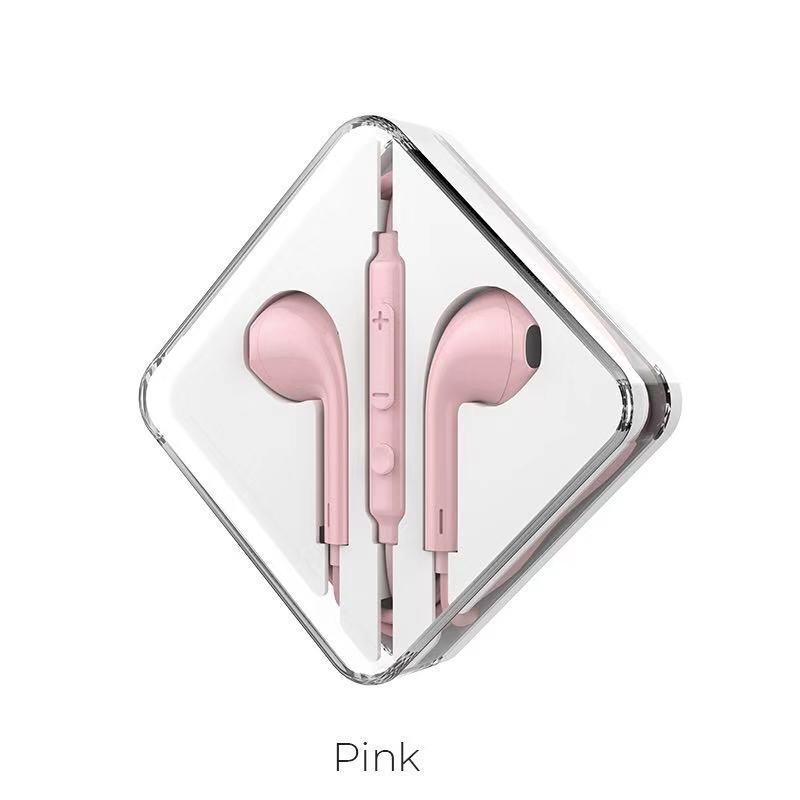 Hoco รุ่น M55 Memory Stereo Sound หูฟัง ฟังเพลง คุยโทรศัพท์ หัว 3.5mm รองรับทั้งไอโอเอสและแอนดรอยด์