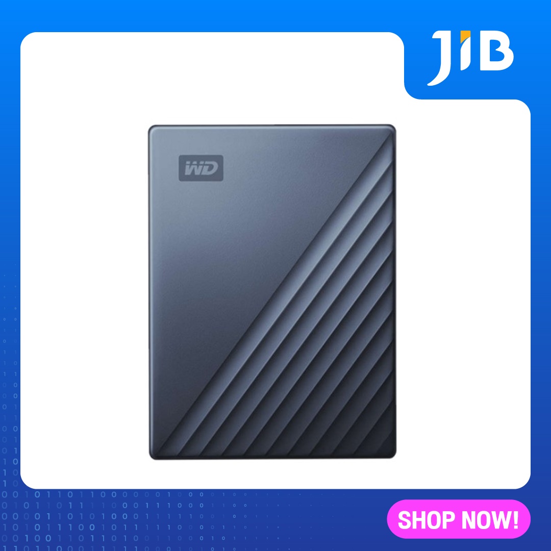 JIB 2 TB HDD EXT (ฮาร์ดดิสก์พกพา) WD MY PASSPORT ULTRA BLUE (WDBC3C0020BBL)