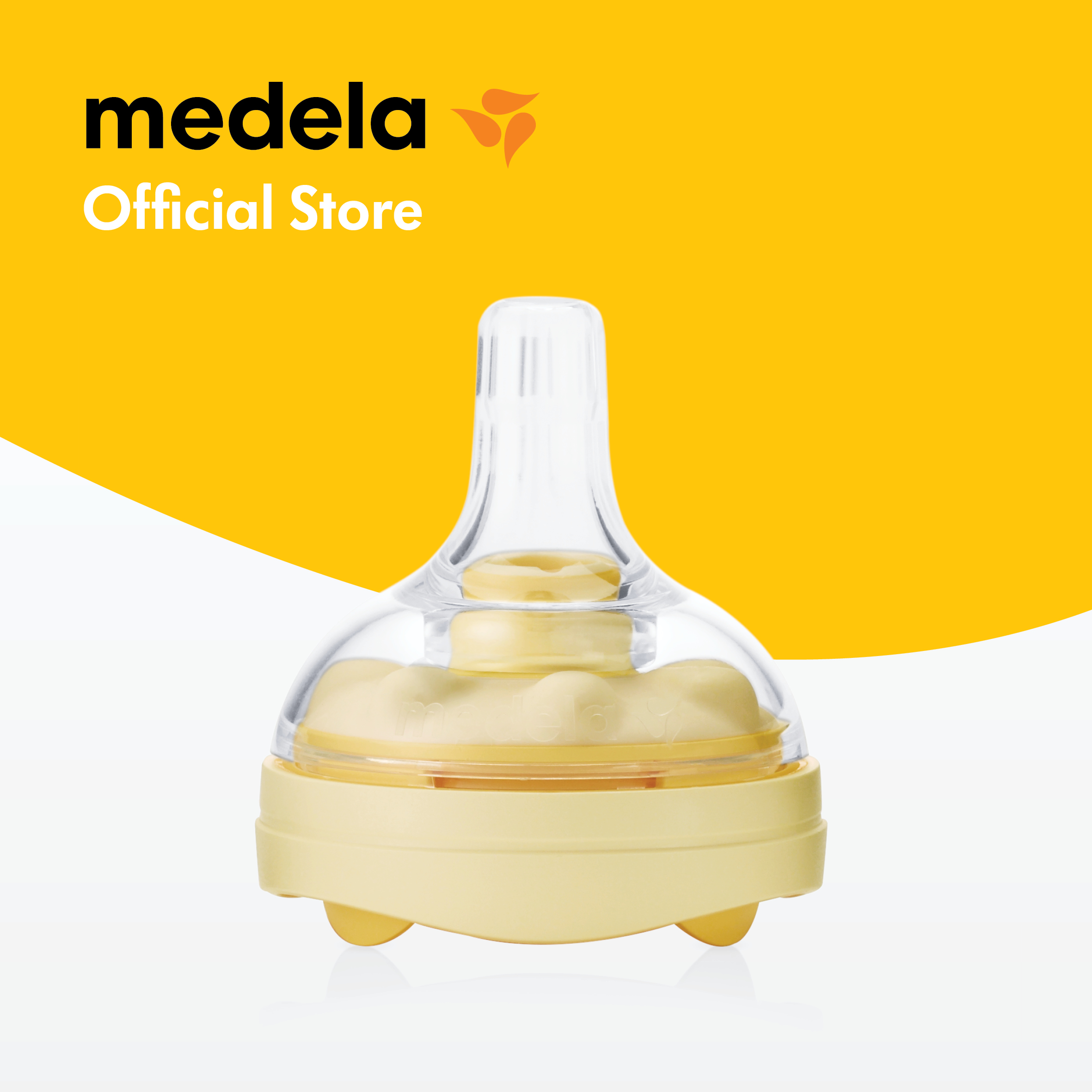 MEDELA จุกนมเสมือนนมแม่ Calma Solitaire - ป้องกันโคลิคและช่วบฝึกปอด ...