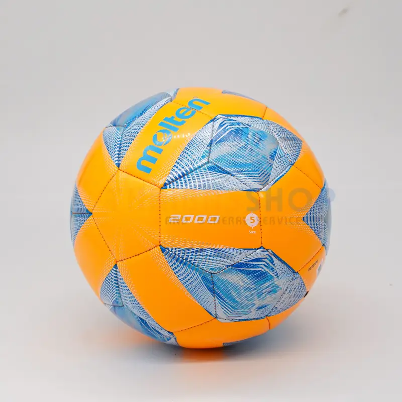 ภาพสินค้าลูกฟุตบอล ลูกบอล Molten F5A2000/F5A2000-OB เบอร์5 ลูกฟุตบอลหนังเย็บ 100% จากร้าน ThaiBasShop บน Lazada ภาพที่ 2