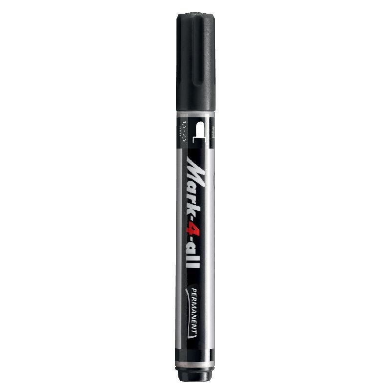 Electro48 STABILO Mark-4-all ปากกาหัวกลม สีดำ 651/46