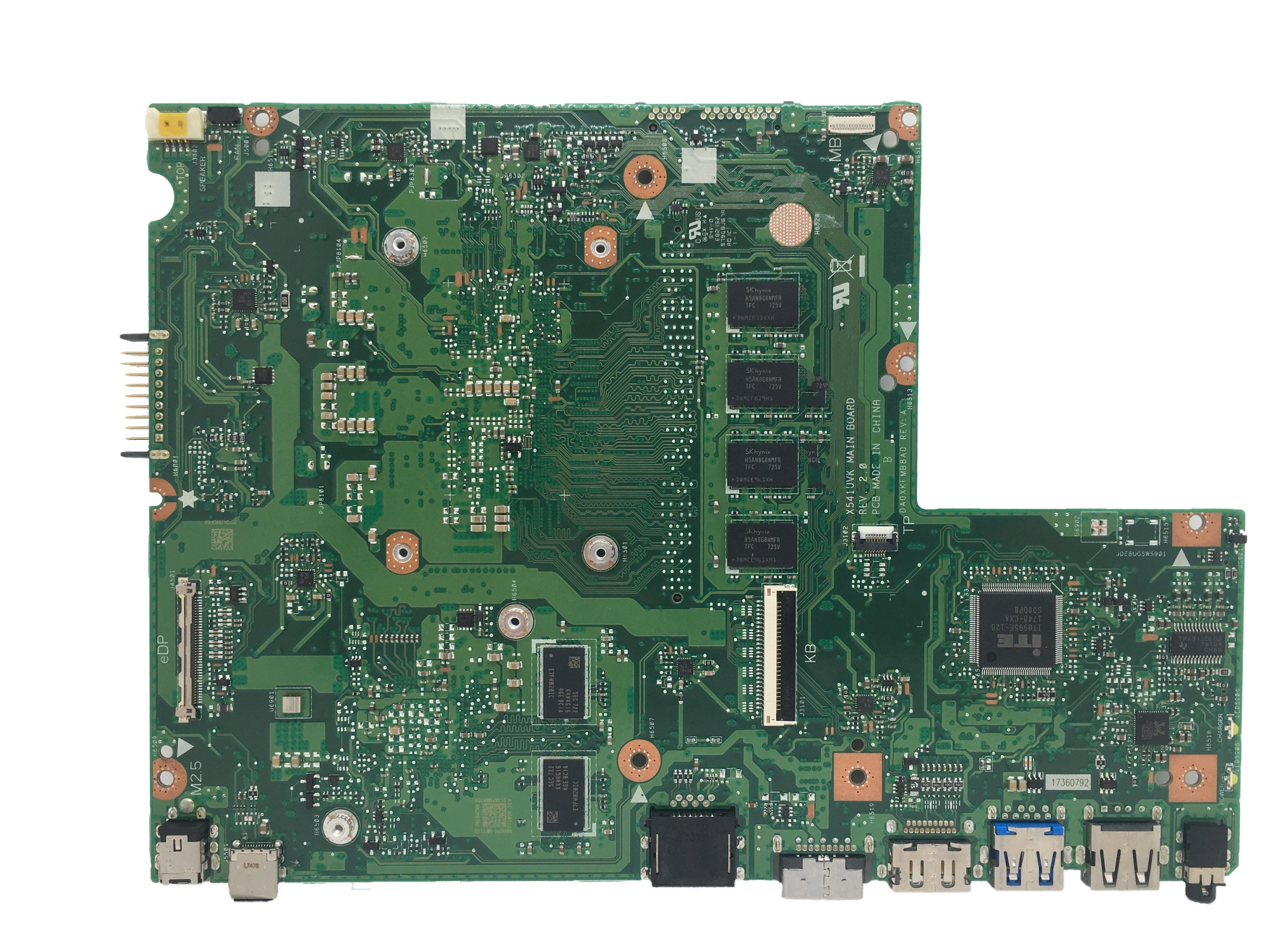 X541UV Laptop Motherboard For ASUS X541UJ X541UVK X541U F541U A541U