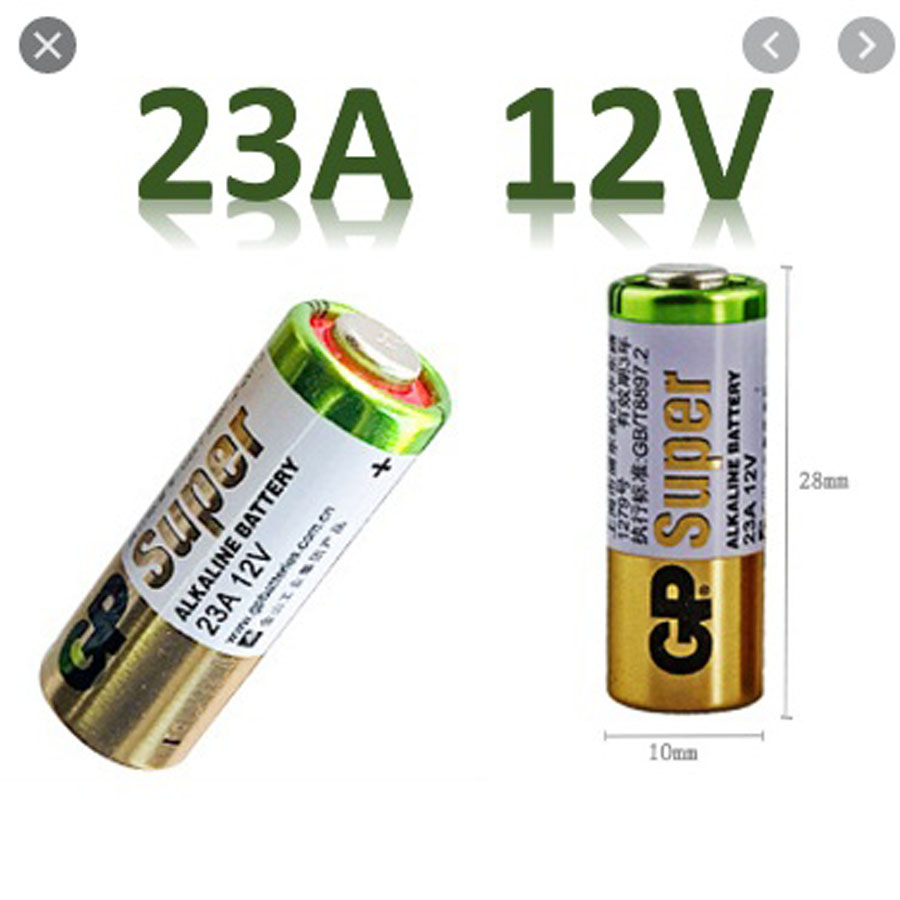 1 Pac 5 ก้อน ถ่าน GP 23A alkaline battery 12V 5pc pack same battery