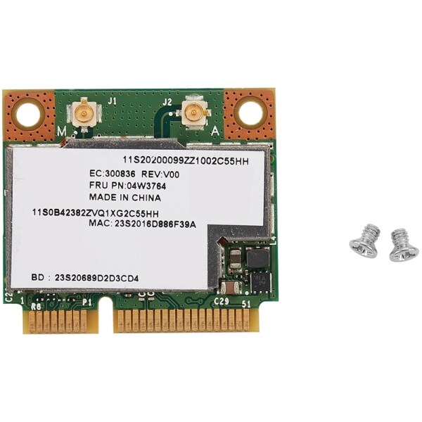 BCM943228HMB 04W3764 WIFI Wireless Bluetooth 4.0 Half MINI PCI-E Card Compact for Lenovo E130 E135 E330 E335 E530 E535 E430