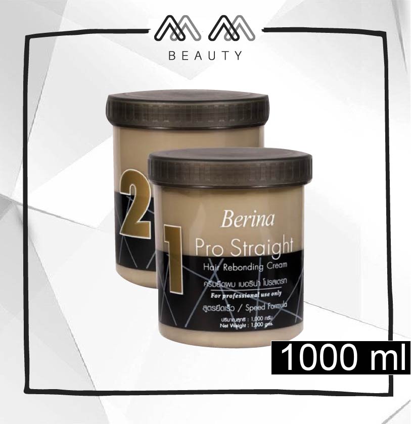 Berina pro straight hair rebonding outlet cream