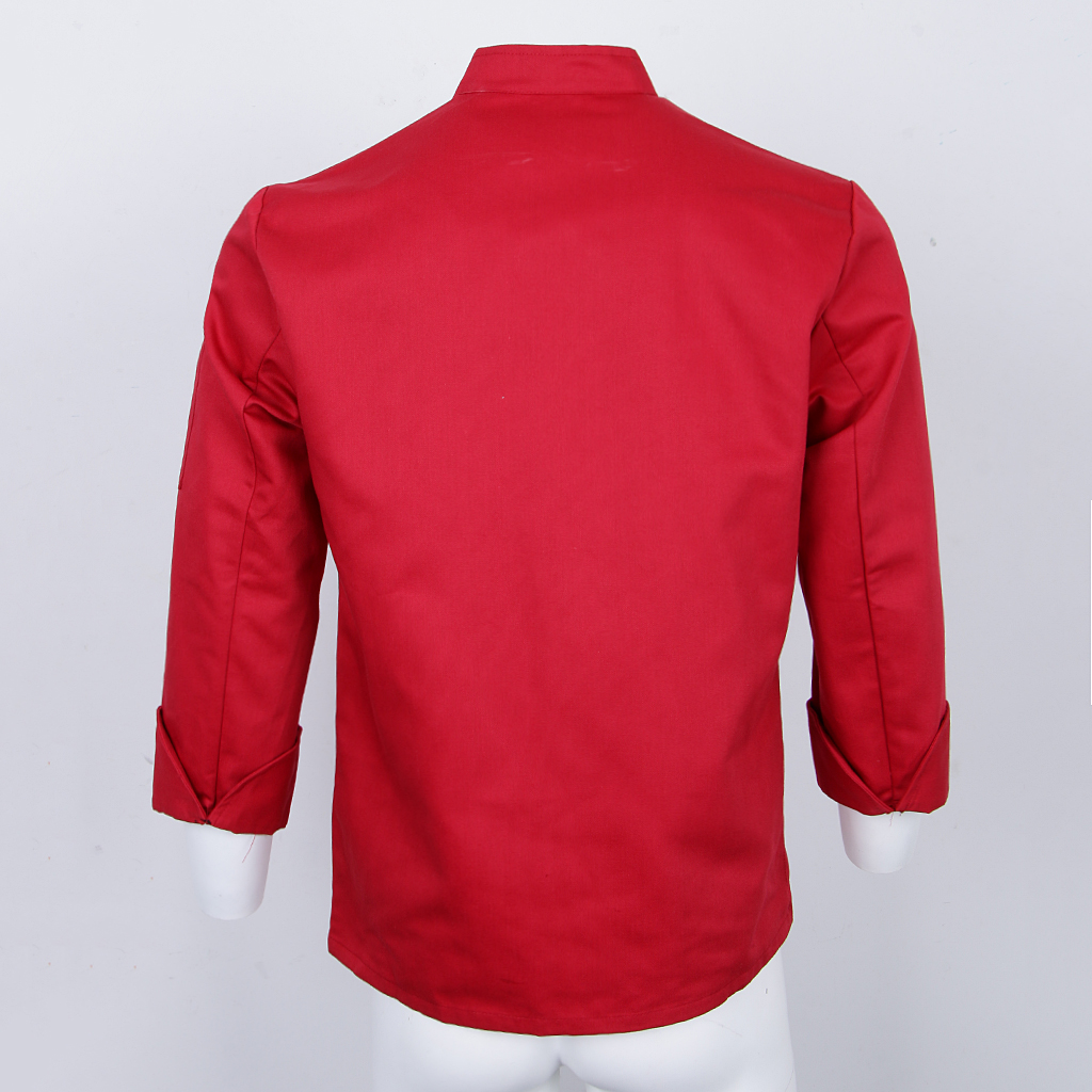 Baoblaze Professional Chef Jacket Baker's Jacket Chef Clothing Gastronomy Chef Baker