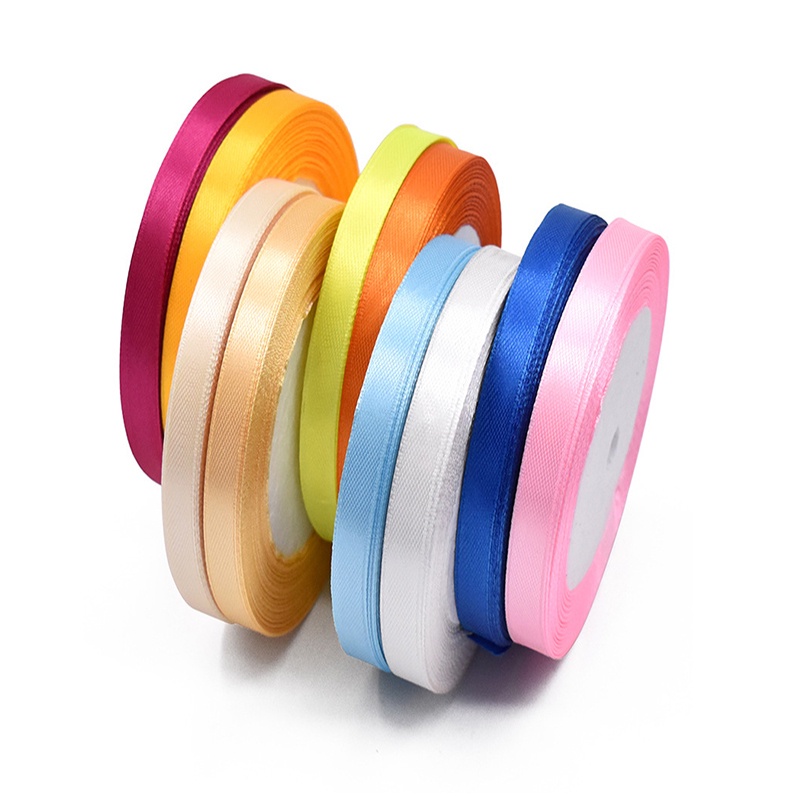 25 YardsRoll 6mm Ribbon Holiday Gift Box Packaging Handmade DIY Crafts ...